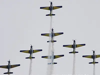 Atenção voltada para o céu