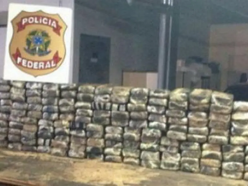 Polícia Federal apreende carga de 200 quilos de cocaína