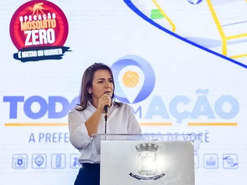 POPULAÇÃO COMEMORA CHEGADA DOS SERVIÇOS DO 'TODOS EM AÇÃO' QUE VAI PERCORRER AS 7 REGIÕES
