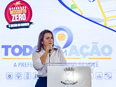 POPULAÇÃO COMEMORA CHEGADA DOS SERVIÇOS DO 'TODOS EM AÇÃO' QUE VAI PERCORRER AS 7 REGIÕES
