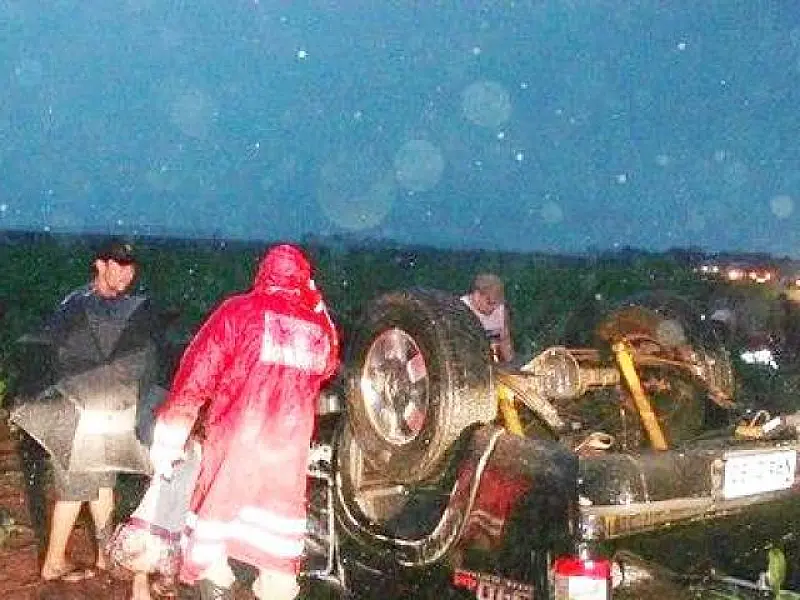 Mãe e filha morrem em capotamento de carro em Itaporã