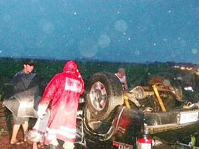 Mãe e filha morrem em capotamento de carro em Itaporã