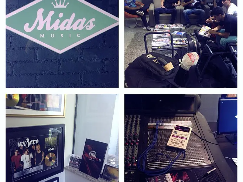 Selecionada em concurso, banda de Dourados participa de gravação com Rick Bonadio