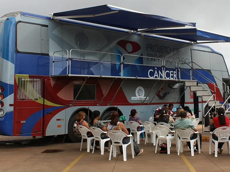 Ônibus de prevenção ao câncer chega a Naviraí neste sábado