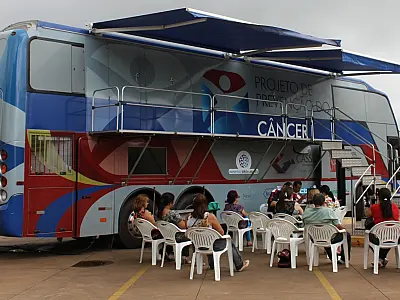 Ônibus de prevenção ao câncer chega a Naviraí neste sábado