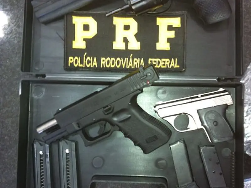 Armas e munições são apreendidas Maracaju