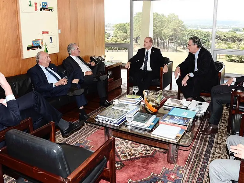 Com Onyx Lorenzoni, Reinaldo Azambuja reforça empenho com projetos e reformas da “Agenda Brasil”