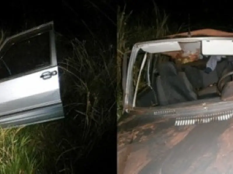Acidente em Anaurilândia deixa cinco pessoas feridas