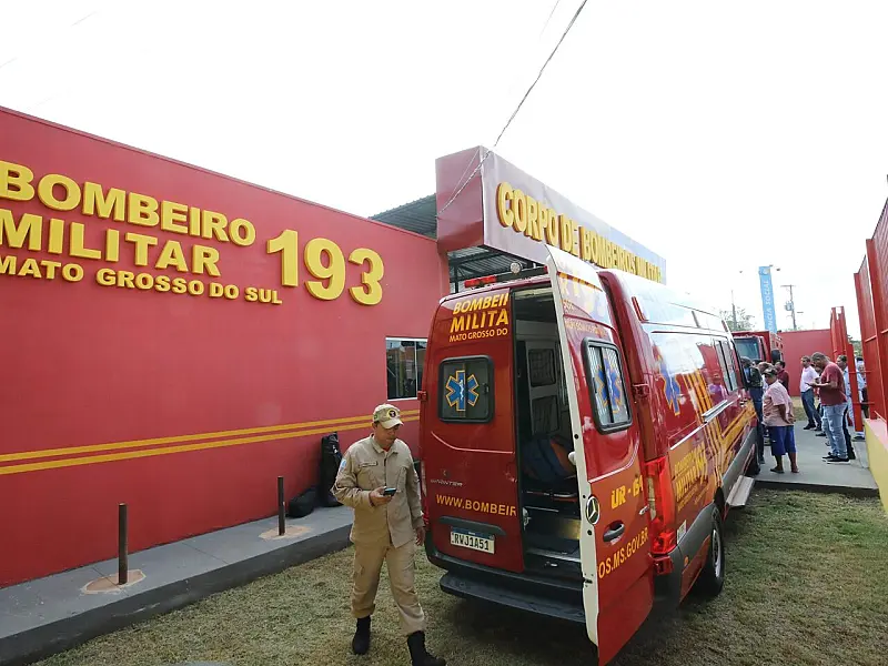 Bombeiros de MS chegam a 210 mil atendimentos em três anos,