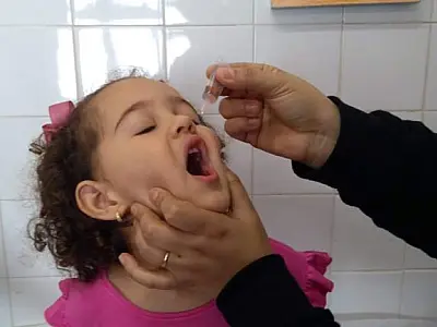 NA ÚLTIMA SEMANA DA CAMPANHA, MAIS DE 44 MIL CRIANÇAS AINDA NÃO BUSCARAM VACINA CONTRA PÓLIO
