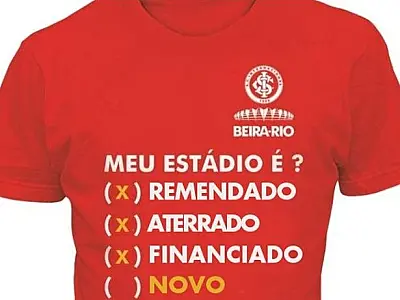 Gremistas criam site para responder camisa provocativa do Inter