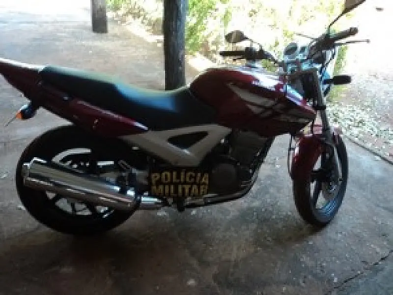 Polícia Militar de Bataguassu recupera motocicleta furatada