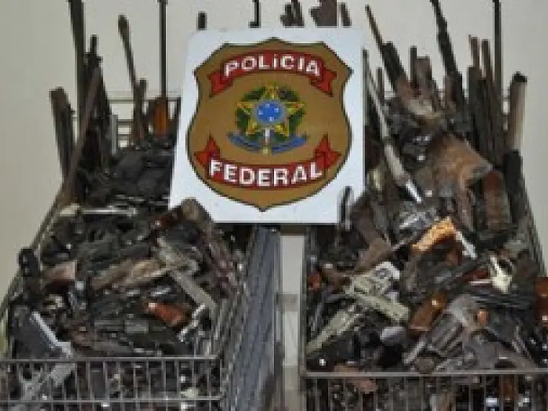 Campanha já recolheu mais de 22 mil armas