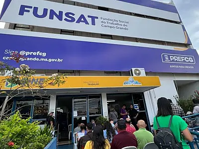 Funsat anuncia 1.852 vagas de emprego em 255 empresas nesta quarta-feira (6)