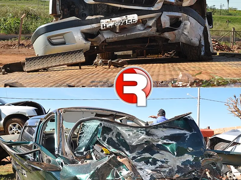 Colisão frontal na MS-262 deixa uma vítima fatal nessa terça