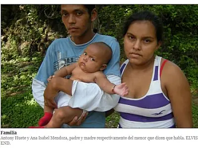 Bebê de dois meses que fala  surpreende camponeses na Nicarágua