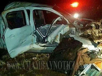 Acidente na fronteira deixa dois mortos no final de semana