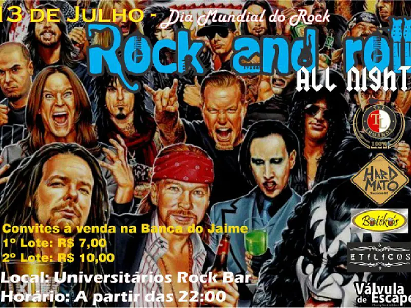 Dia Mundial do Rock, comemorado nesta sexta, não passa em branco em Dourados