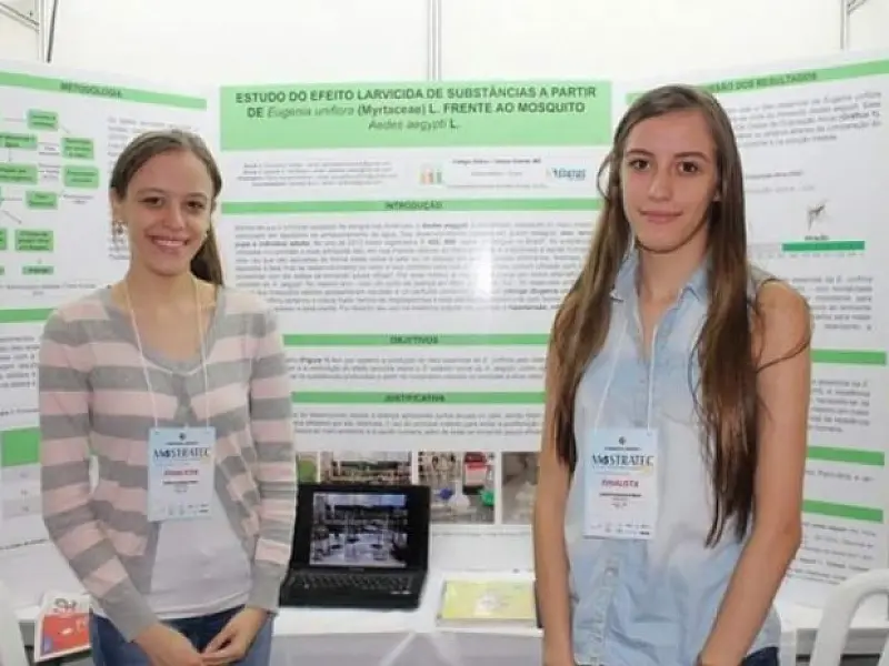 Estudantes de MS apresentam em feira repelentes e inseticidas contra Aedes aegypti