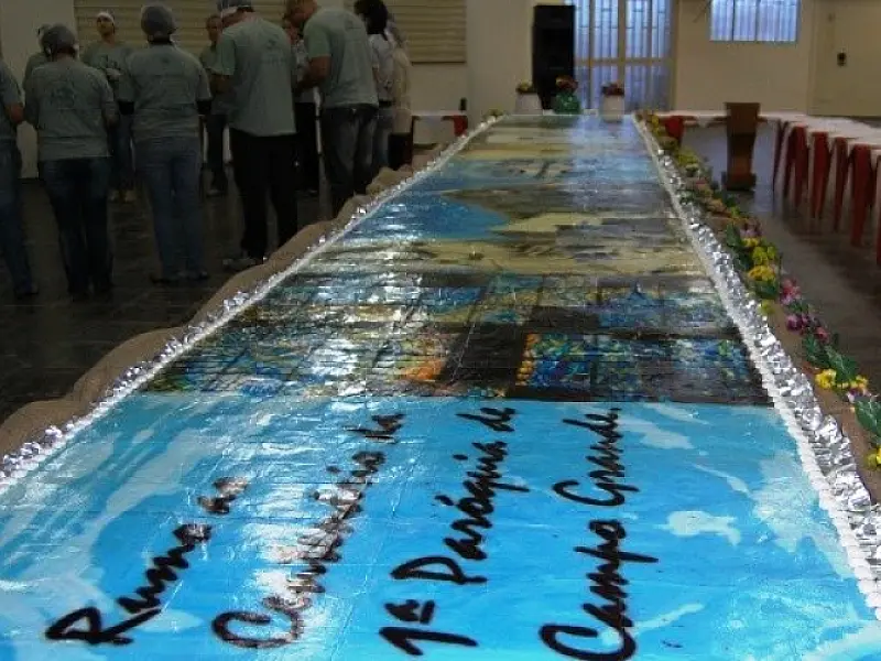 Igreja realiza procissão e missa em celebração do Santo Padroeiro