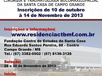 Santa Casa abre inscrições para residência médica