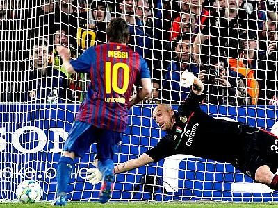 Barcelona vence Milan por 3 a 1 e vai às semis