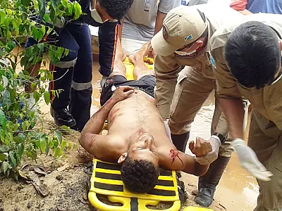 Homem é baleado enquanto pescava no rio Taquari em Coxim