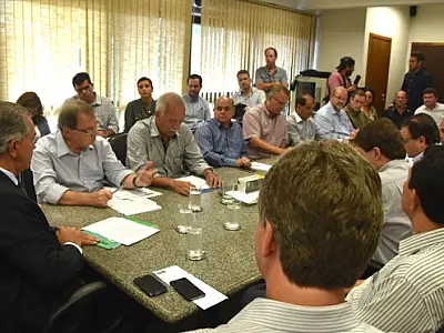 Setor produtivo debate desenvolvimento de MS em reunião com Azambuja