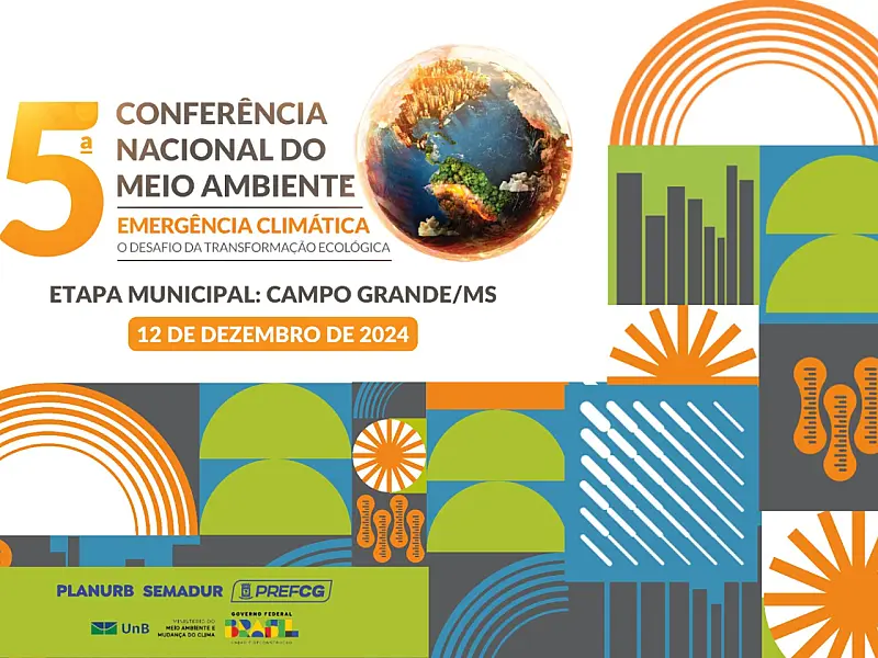 Prefeitura prorroga o prazo de inscrições para a 5ª Conferência Municipal do Meio Ambiente