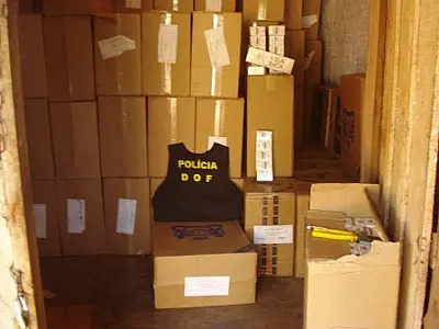 DOF apreende cigarros dentro de residência em Eldorado
