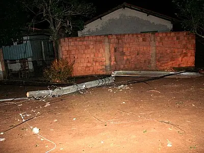 Temporal atinge Alcinópolis no dia em que prefeito recebe habeas corpus