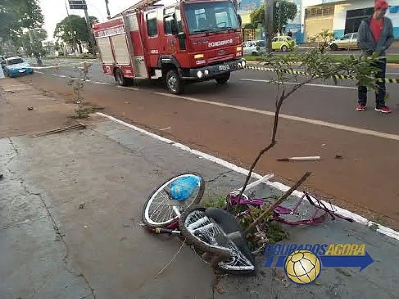 Suposto racha em avenida mata na hora ciclista de 19 anos