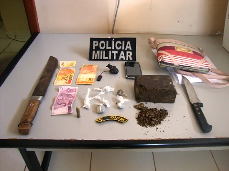 Polícia Militar de Bonito fecha ponto de venda de drogas