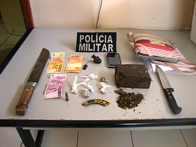 Polícia Militar de Bonito fecha ponto de venda de drogas
