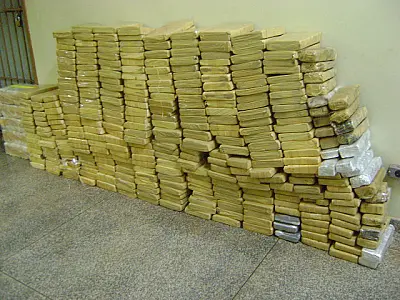 PM apreende meia tonelada de maconha em Ponta Porã
