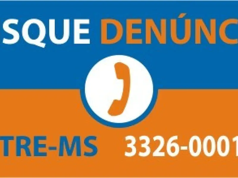 Disque-denúncia do TRE passa a funcionar 24h a partir dessa quinta