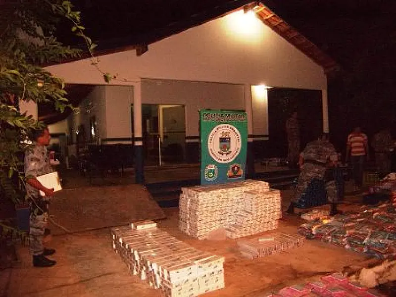 PMA apreende cinco veículos carregados de contrabando