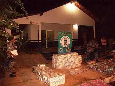 PMA apreende cinco veículos carregados de contrabando