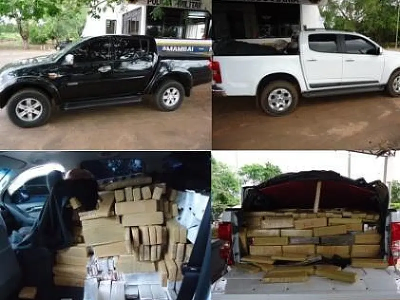 Polícia Militar Rodoviária apreende mais de uma tonelada e meia de maconha
