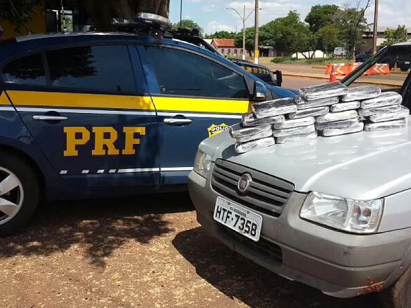 Idoso é preso com mais de 20 kg de cocaína