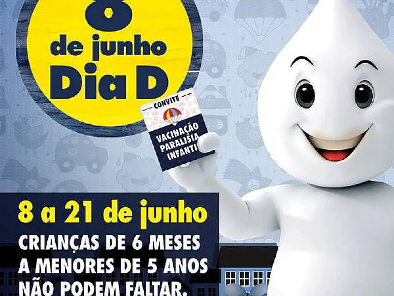 Há uma semana está disponível no Shopping Norte Sul a vacinação contra poliomielite