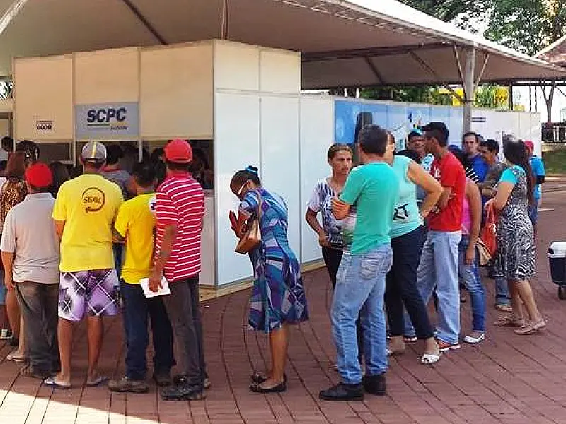 Campanha Nome Limpo segue até sábado na praça Ary Coelho