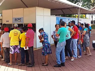 Campanha Nome Limpo segue até sábado na praça Ary Coelho