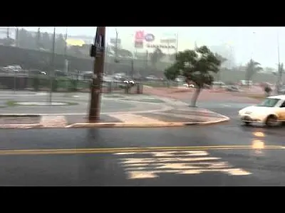 Chuva Afonso Pena Campo Grande,MS/ Registro Visual