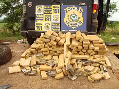 Homem preso levaria maconha e cédulas falsas para Recife