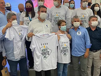 Riedel e Tereza Cristina participam de Movimento Norte Forte MS; secretário destaca desenvolvimento