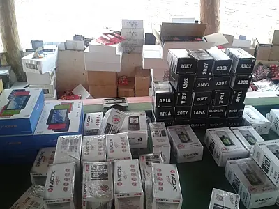 PM apreende mercadorias contrabandeadas em Alcinópolis