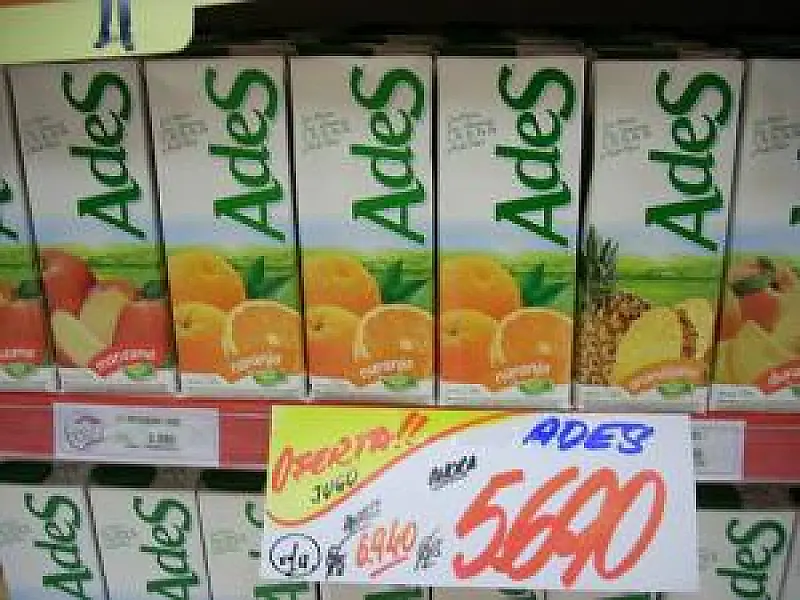 Anvisa determina suspensão da fabricação e venda do suco Ades