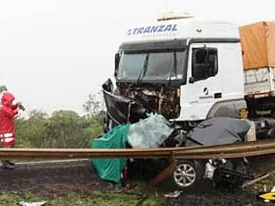 Família morre em acidente quando voltava de Ponta Porã