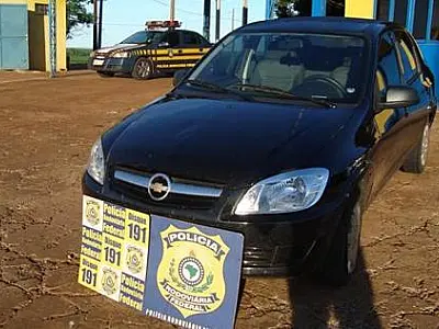 Veículo roubado em SP é recuperado em Ponta Porã